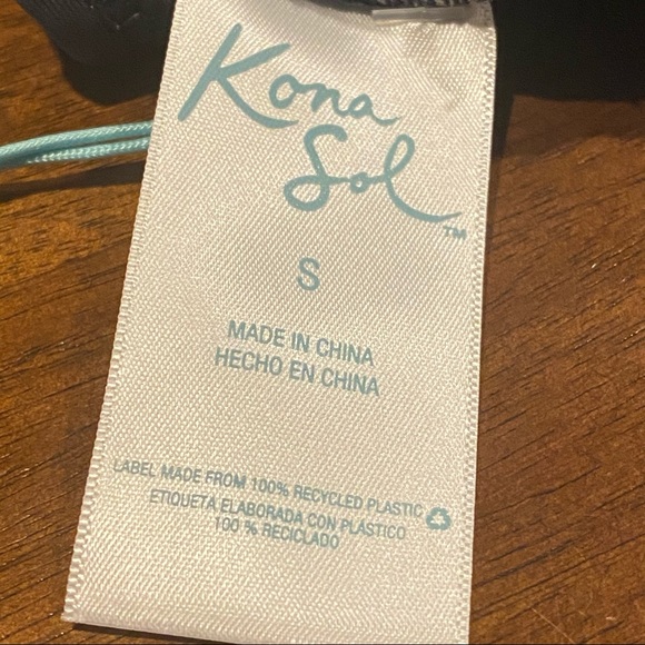 Pink and Gray Paisley Bikini Top Crisscross Back - Picture 7 of 8